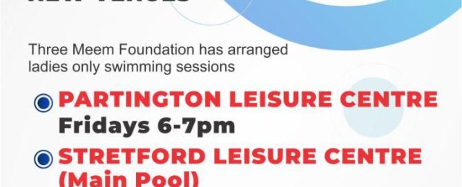 Ladies only swimming in Trafford